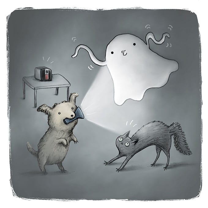 pets and ghosts comics