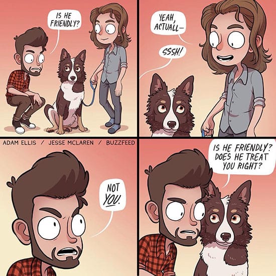 funny comic about dogs