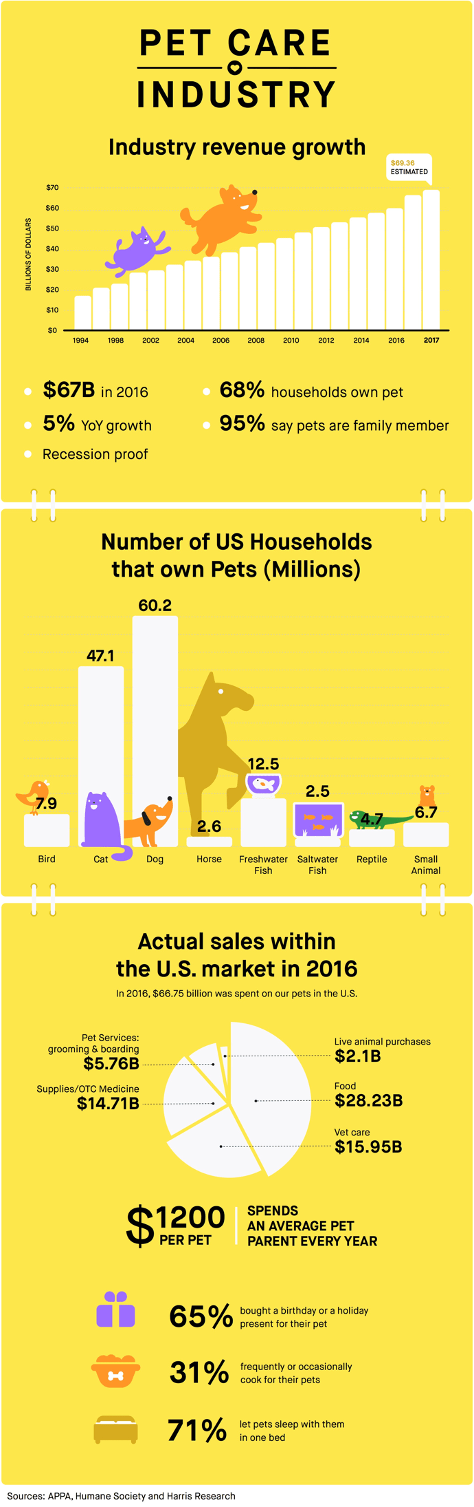 Pet Care Industry Infographic