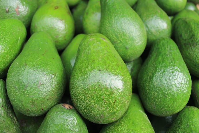 green avocados