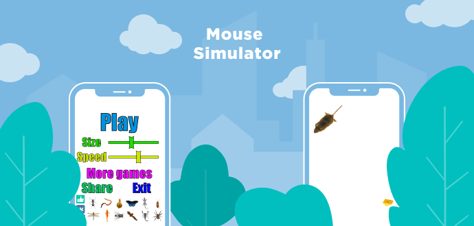 catching Mouse app for cats
