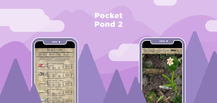 Pocket Pond 2 app for cats