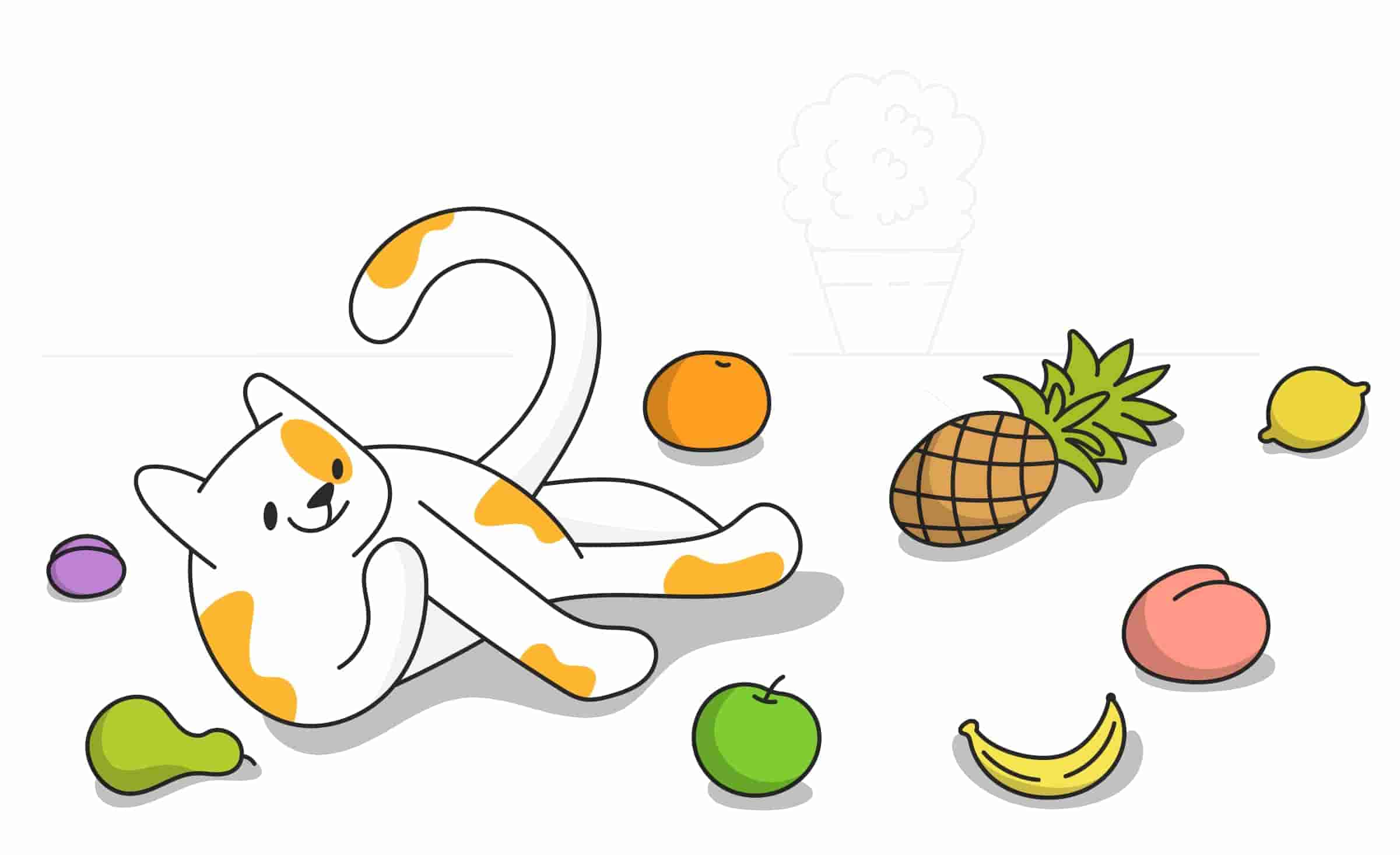 Can Cats Eat Fruits Like Apples, Bananas, or Grapes?