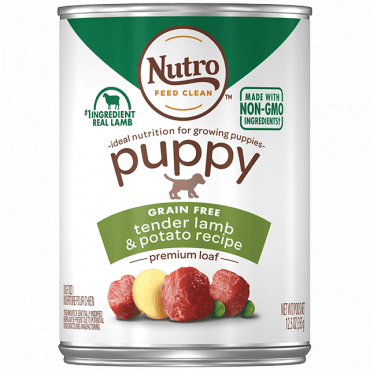Nutro Premium Loaf Grain Free Tender Lamb & Potato Puppy Canned Food